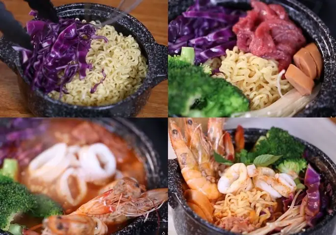 Trình Bày Và Thưởng Thức Tô Mì Cay