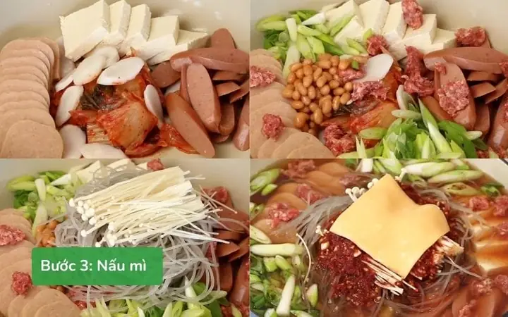 Công thức nấu mì cay thập cẩm Công thức nấu mì cay thập cẩm