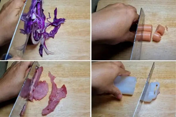 Bước 1: Sơ chế nguyên liệu