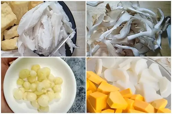 Sơ chế nguyên liệu Sơ chế nguyên liệu