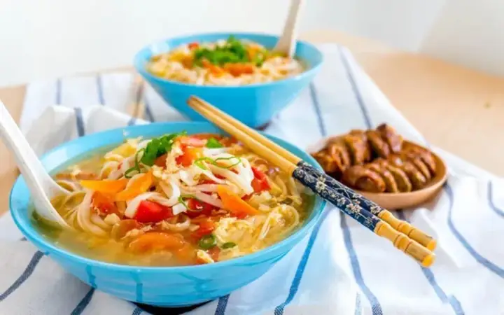 5.1. Hàm lượng dưỡng chất trong mì gạo và trứng