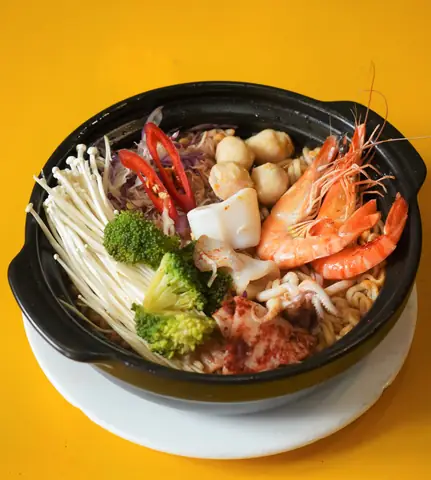 Nguyên liệu nấu mì cay Hàn Quốc tại nhà