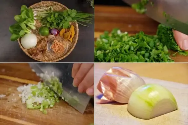 Sơ chế nguyên liệu