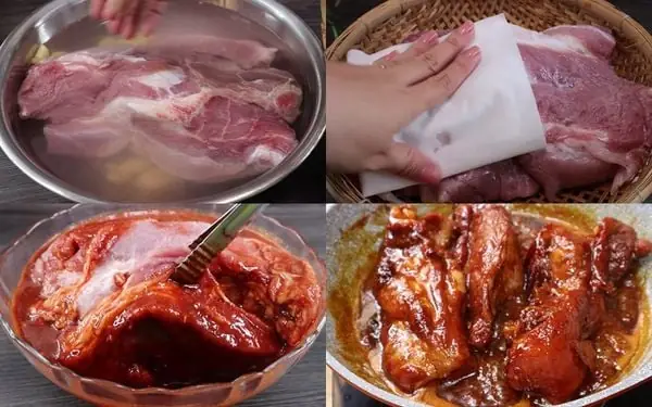 Nguyên Liệu Để Nấu Hoành Thánh Xá Xíu Người Hoa