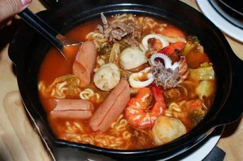 MÌ KIM CHI HẢI SẢN