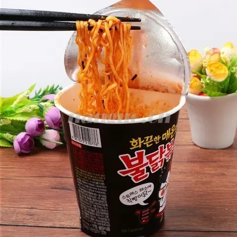 Cách Nấu Mì Ly Samyang
