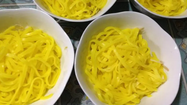 Bước 5Trụng mì và hoàn thành