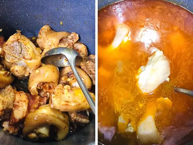 Bước 5: Nấu nước dùng đậm đà hương vị