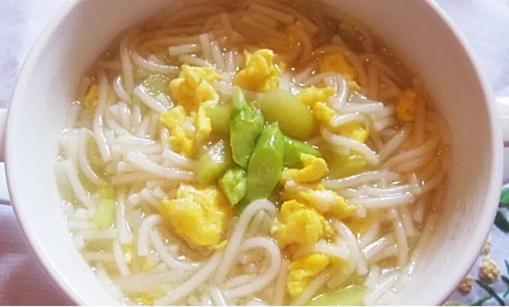 Mì Somen Nấu Với Trứng Mì Somen Nấu Với Trứng