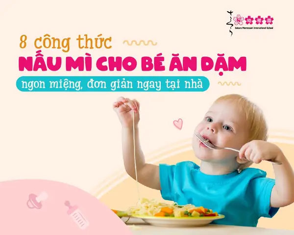 Nấu Mì Cho Bé Ăn Dặm