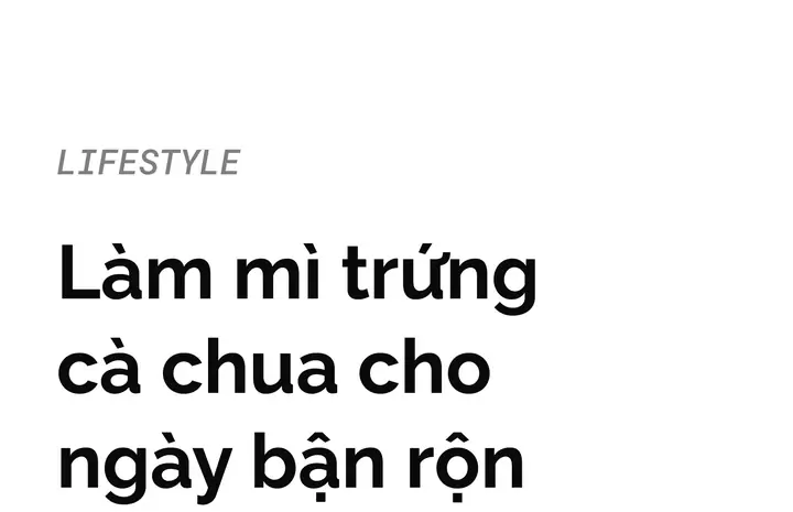 Cách Nấu Mì Trứng Cà Chua