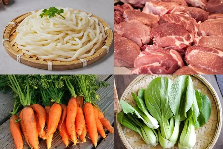 1mì Udon Với Thịt Heo Ăn Dặm 1mì Udon Với Thịt Heo Ăn Dặm