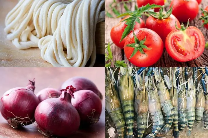 4mì Udon Nấu Tôm Cho Bé 4mì Udon Nấu Tôm Cho Bé