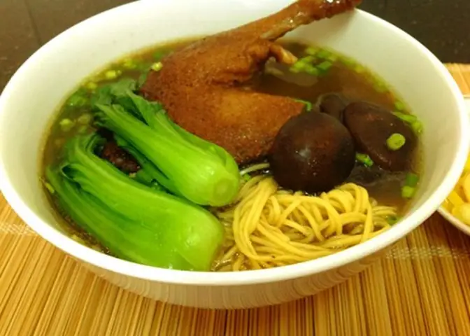 Cách Nấu Mì Vịt Tiềm