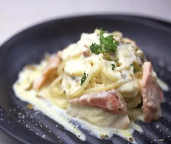 Cách Nấu Mì Somen Cho Bé Với Cá Hồi Sốt Sữa