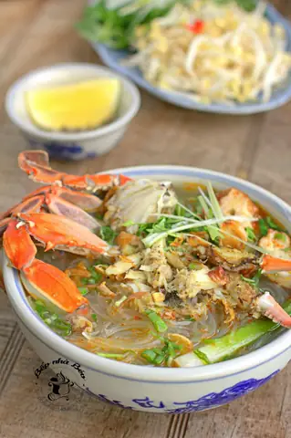 cách nấu miến cua ghẹ
