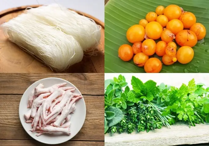 Chuẩn bị nguyên liệu