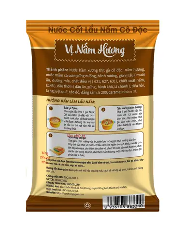 Tên Sản Phẩm: Nước Cốt Lẩu Nấm Cô Đặc 150g