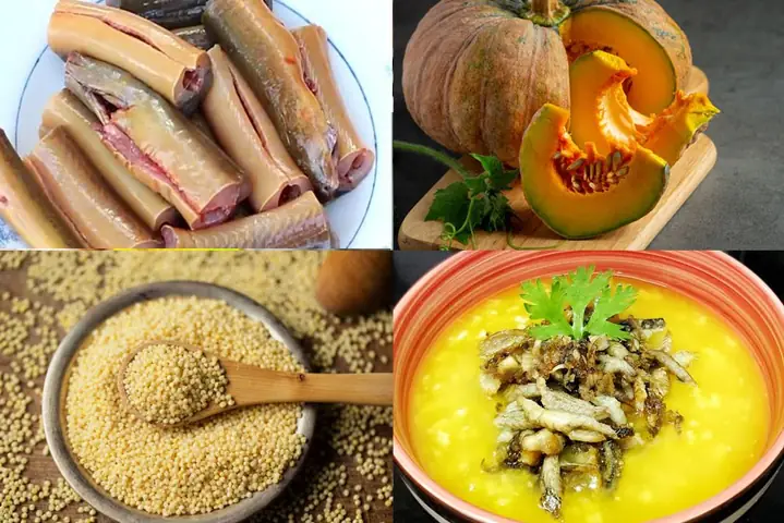 4.8 Súp lươn bí đỏ cho bé ăn dặm