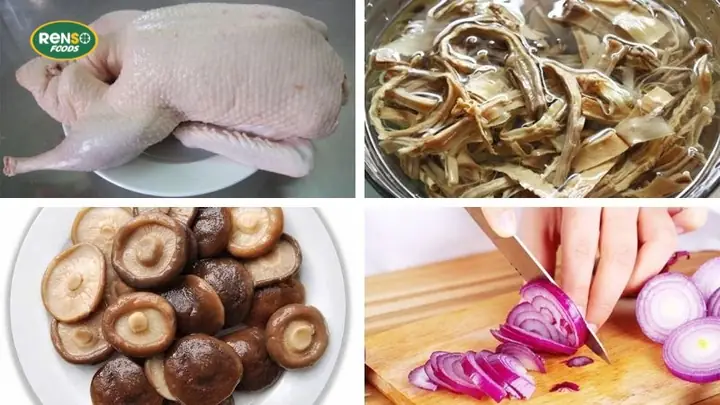 Nguyên Liệu Nấu Miến Ngan