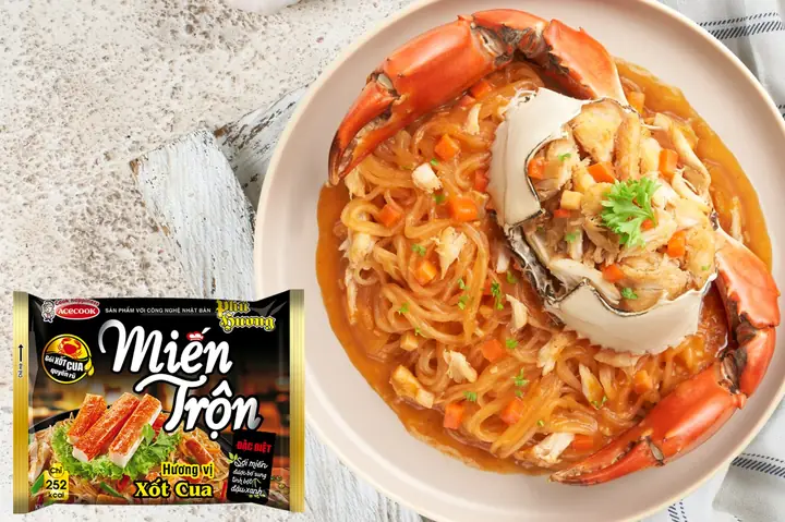 Miến Xào Cua Sốt Bisque