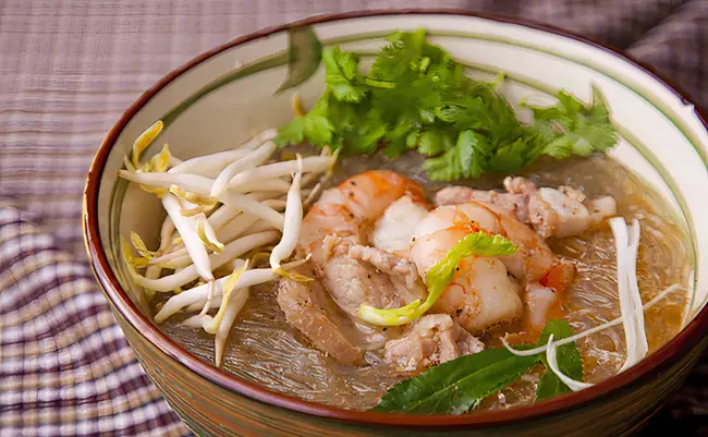 cách nấu miến tôm hải phòng