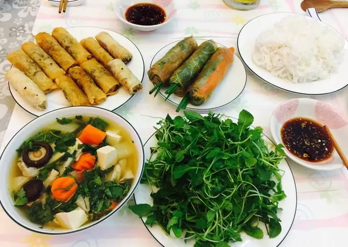 Mâm Cơm Chay Cúng Rằm Tháng 7 Số 3 Mâm Cơm Chay Cúng Rằm Tháng 7 Số 3