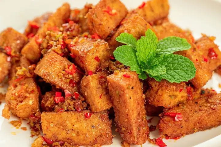 Đậu Phụ Chiên Sả Ớt