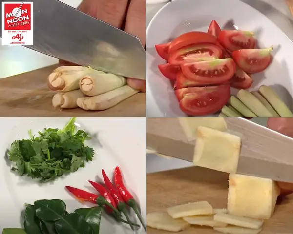 Bước 1: Sơ Chế Nguyên Liệu