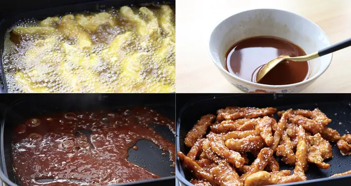 Cách làm món gà chiên giòn sốt chua ngọt: Cách làm món gà chiên giòn sốt chua ngọt: