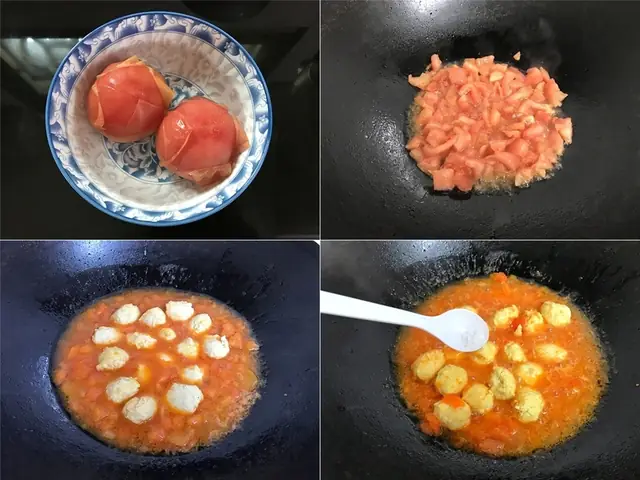 Cách làm thịt gà viên sốt cà chua: Cách làm thịt gà viên sốt cà chua: