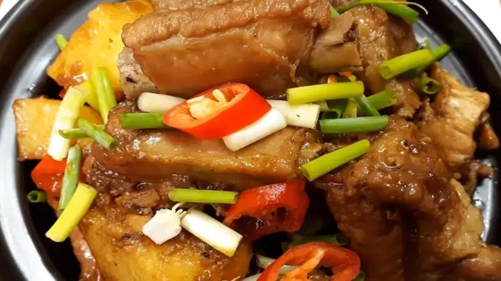 9sườn Kho Khoai Tây