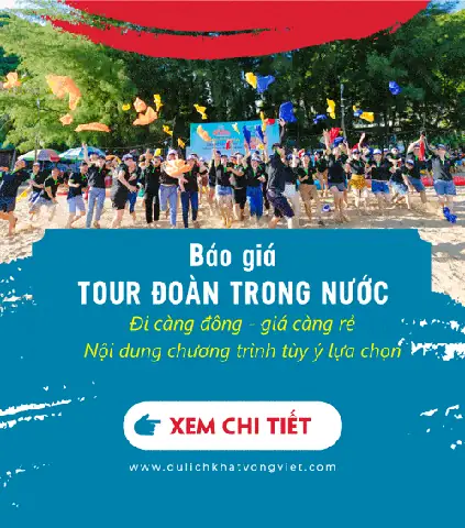 Bóa giá tour ghép đoàn trong nước Bóa giá tour ghép đoàn trong nước