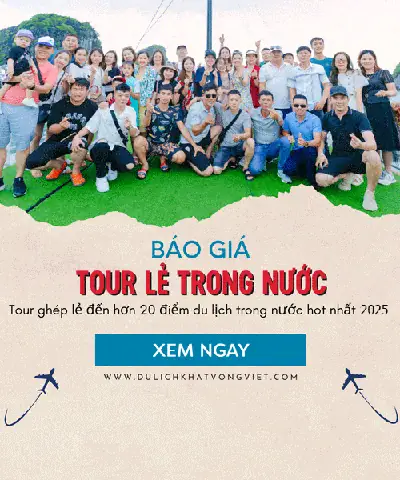 Báo giá tour ghép lẻ trong nước Báo giá tour ghép lẻ trong nước