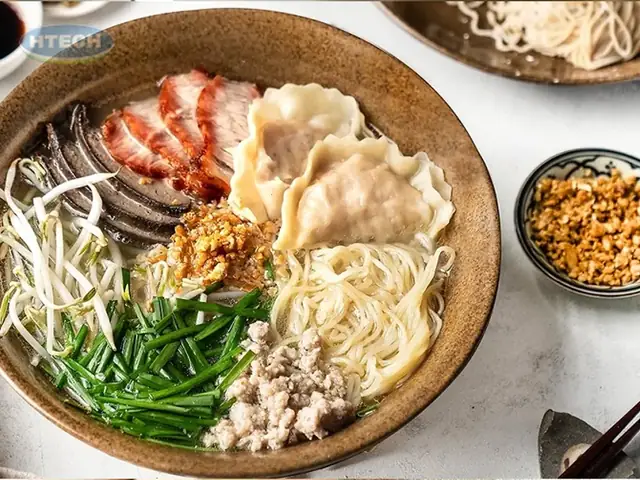 Hoàn Thành Món Mỳ Vắn Thắn Xủi Cảo Căng Mọng Ngon Mê Ly