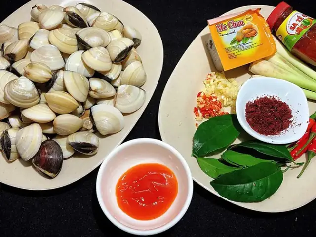 Nguyên Liệu Làm Ngao Hấp Thái