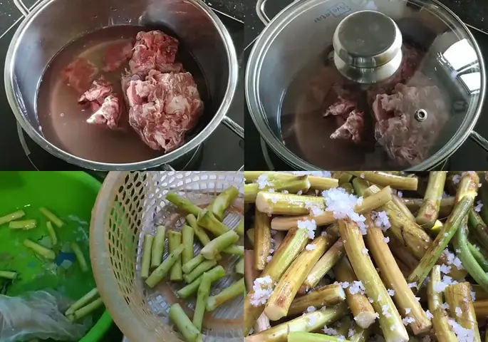 Sơ chế các nguyên liệu