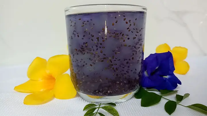 Cách Làm Nha Đam Hạt Chia Hoa Đậu Biếc Đường Phèn