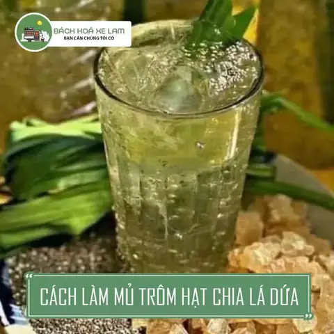 Cách Nấu Nha Đam Mủ Trôm Hạt Chia Thanh Mát, Không Đắng
