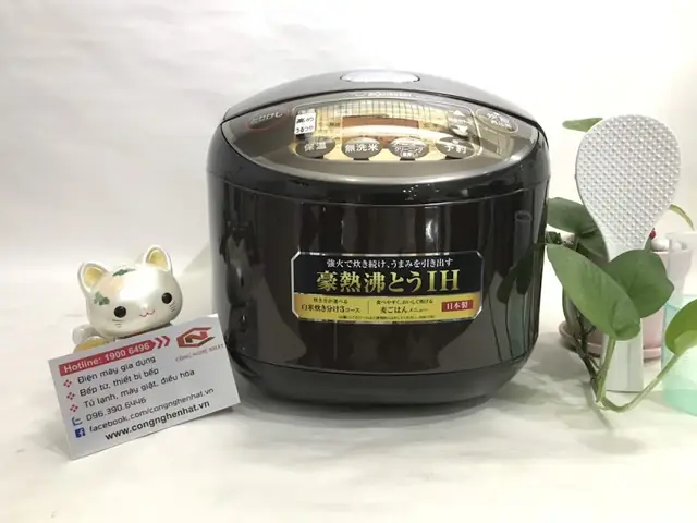 cách nấu nồi cơm điện nhật