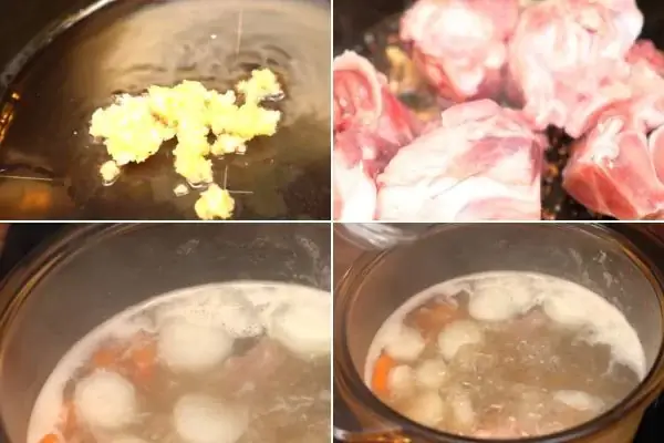 Nấu Nước Hầm Xương