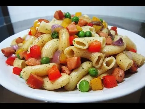 1. Cách nấu nui xào chay kiểu Ý