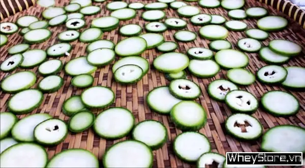 Cách 5: Trà bí đao phơi khô Cách 5: Trà bí đao phơi khô