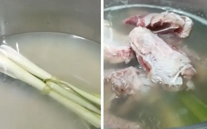 Bước 2: Nấu Nước Dùng Bước 2: Nấu Nước Dùng