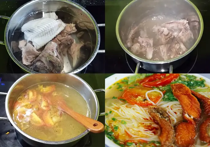 Nấu nước dùng Nấu nước dùng