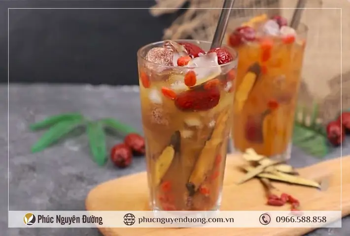 2/ Cách pha trà cam thảo túi lọc giúp thanh lọc, giải nhiệt