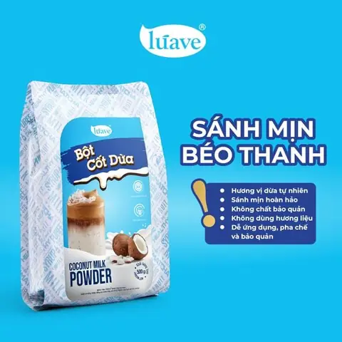 Đặc điểm nổi bật của bột cốt dừa Lúave