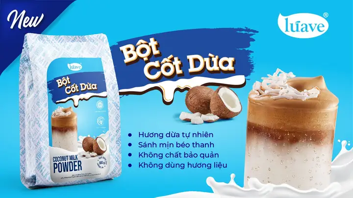 Bột Cốt Dừa - Giải Pháp Cho Thức Uống Được Ngon Hơn Với Hương Vị Tự Nhiên Bột Cốt Dừa - Giải Pháp Cho Thức Uống Được Ngon Hơn Với Hương Vị Tự Nhiên