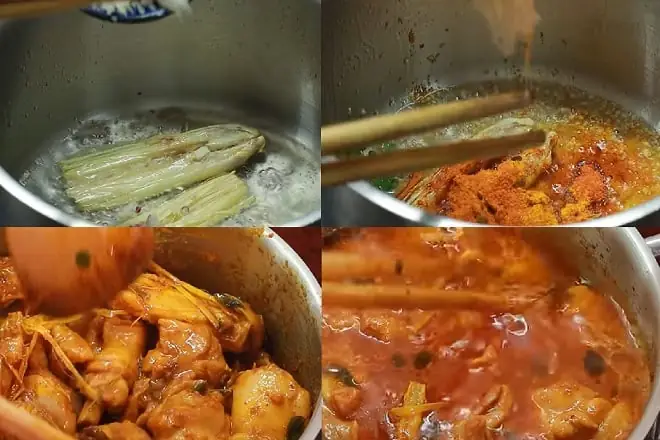 3.1 Cari Gà Nước Cốt Dừa Cơ Bản