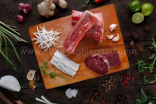Nguyên Liệu Nấu Phở Bò